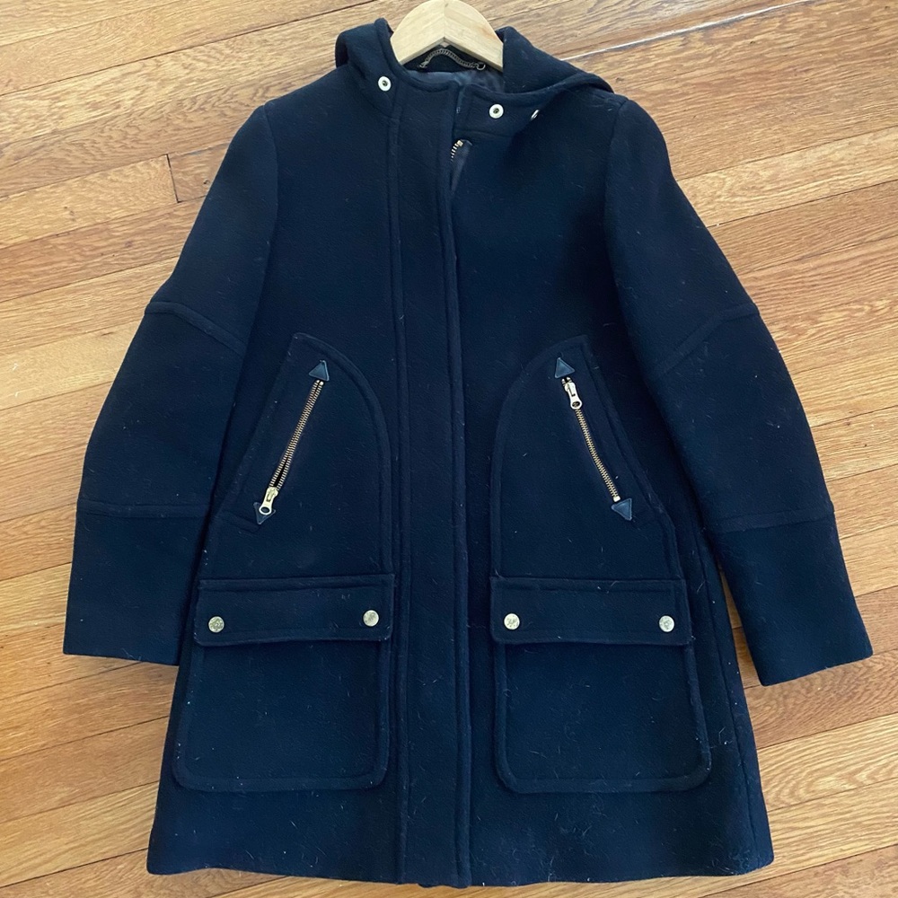 J.Crew women's italian stadium-cloth parka